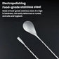 304 Stainless Steel Long-Handled Stirrer Coffee Milk Tea Spoon, LsCook 30cm