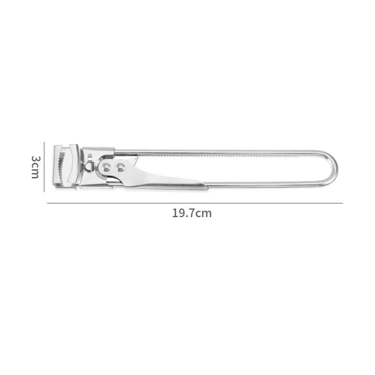 LsCook Adjustable Multi-Function Can Opener Non-Slip Bottle Cap Screwdriver