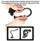 Flexible car sunshade frame with suction cup base and adjustable mounting