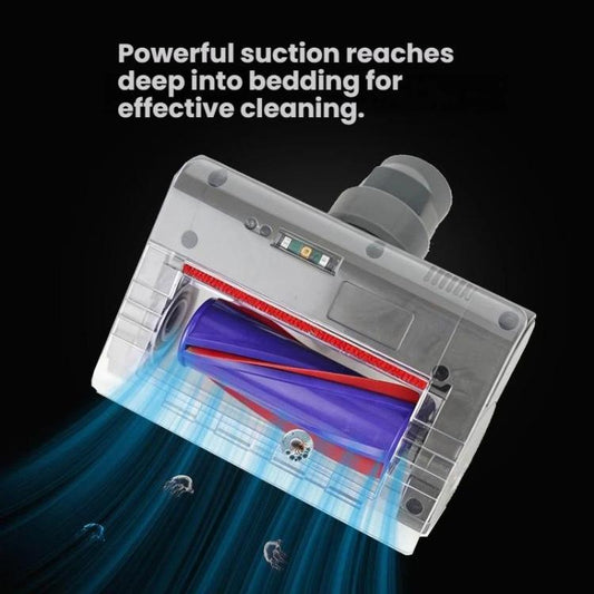 Dust Mite Removal Brush Head With Light for Dyson V7 V8 V10 V11 V15 Cordless Vacuum Cleaner Anti-Tangle Mini Motorized Tool