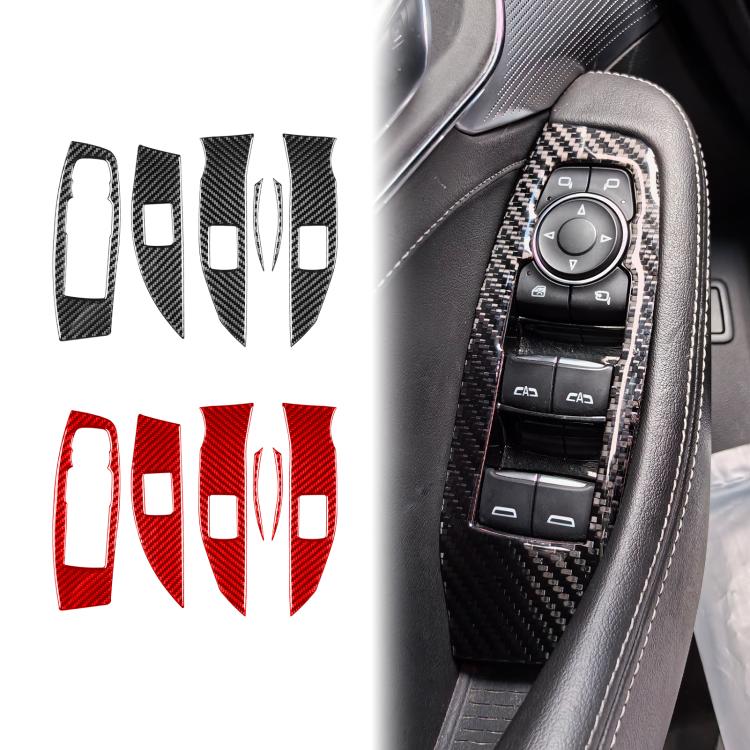 For 2019-2024 Cadillac CT5 Left-Hand Drive 6pcs /Set Lifting Button Stickers