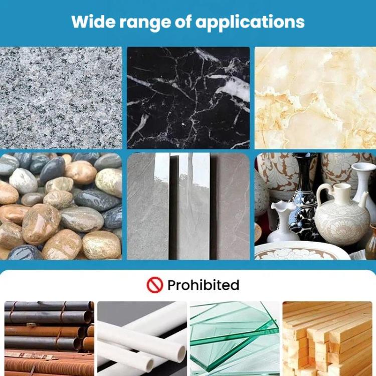 Diamond dry grinding disc for tile edge grinding, for stone and tile