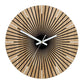 Wooden Round Analog-Digital Wall Clock 3D Decorative Home Wall Clock, 30cm, 34cm