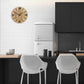 Wooden Round Analog-Digital Wall Clock 3D Decorative Home Wall Clock, 30cm, 34cm
