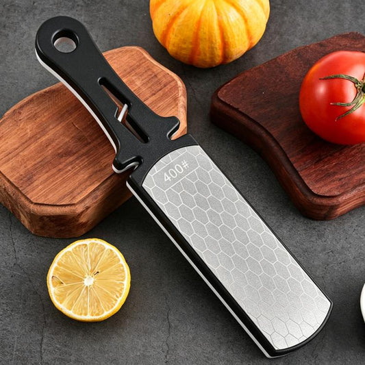 LsCook Double-Sided Emery Stone Knife Sharpener Home Use Quick Multi-Functional Sharpening Stone