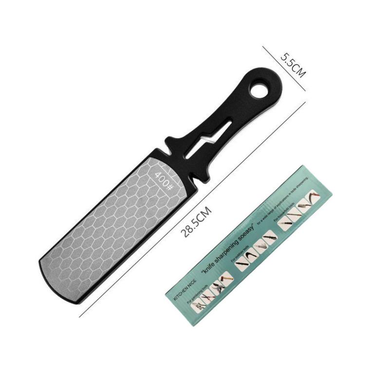 LsCook Double-Sided Emery Stone Knife Sharpener Home Use Quick Multi-Functional Sharpening Stone