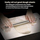 304 Stainless Steel Sanding Rolling Pin Kitchen Baking Tool, LsCook 32cm