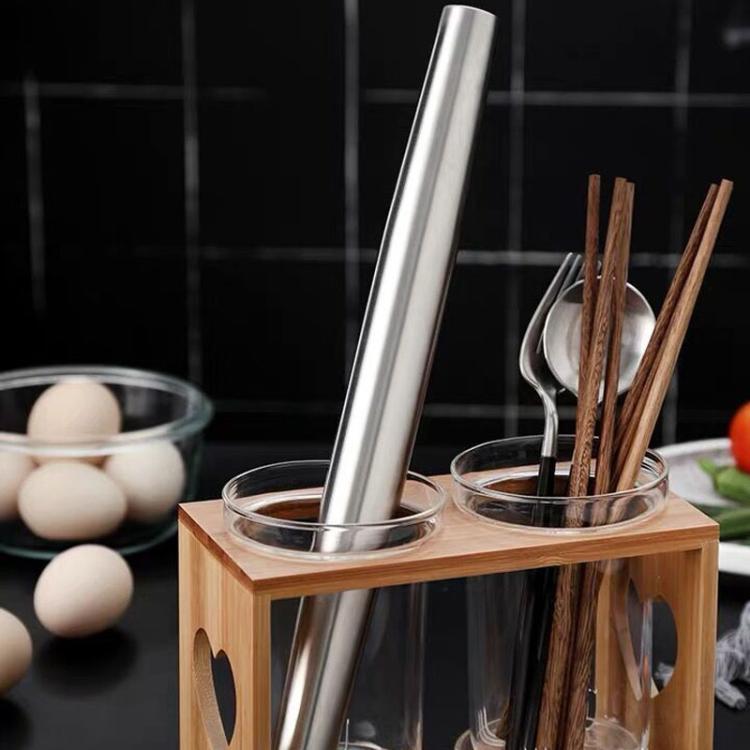304 Stainless Steel Sanding Rolling Pin Kitchen Baking Tool, LsCook 32cm