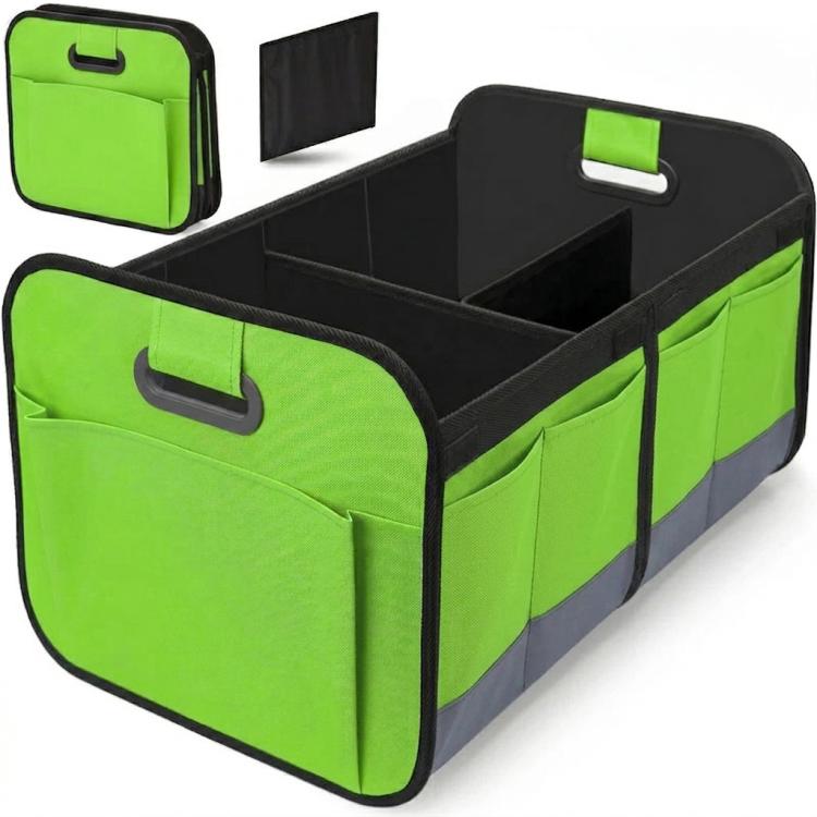 Foldable Oxford Coth Storage Box With Handle For Car Trunk