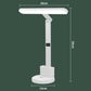 White LED desk lamp; 28cm length, 38cm height, 13cm base size