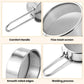 LsCook 304 Stainless Steel 40 Mesh Handheld Mini Flour Sifter