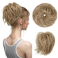 Faux Bun Updo Wig With Loose Curls