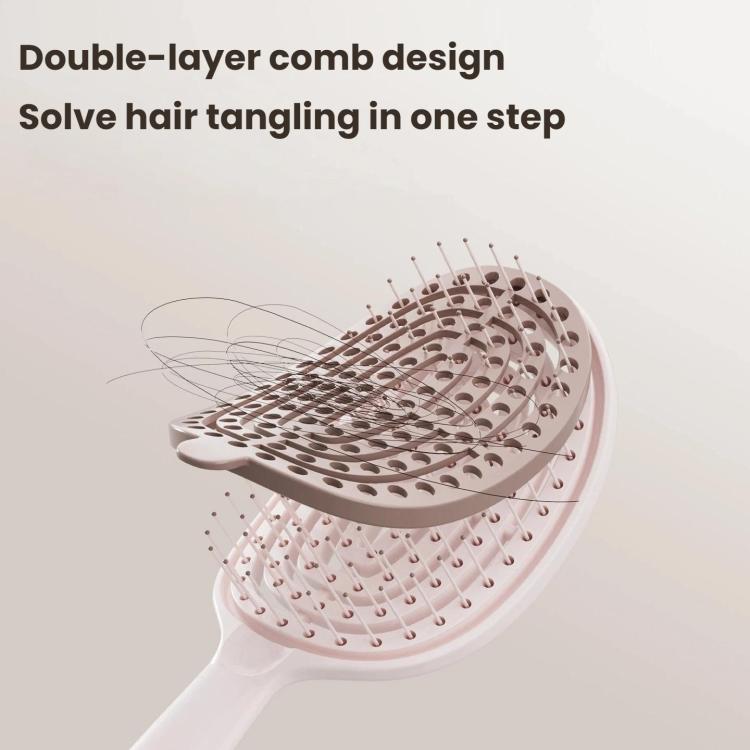 Self-Cleaning Airbag Comb With High-Top Volume Massage Function