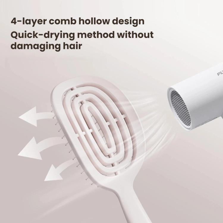 Self-Cleaning Airbag Comb With High-Top Volume Massage Function