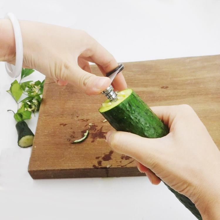 LsCook 2-Piece Set Spiral Cucumber Slicer