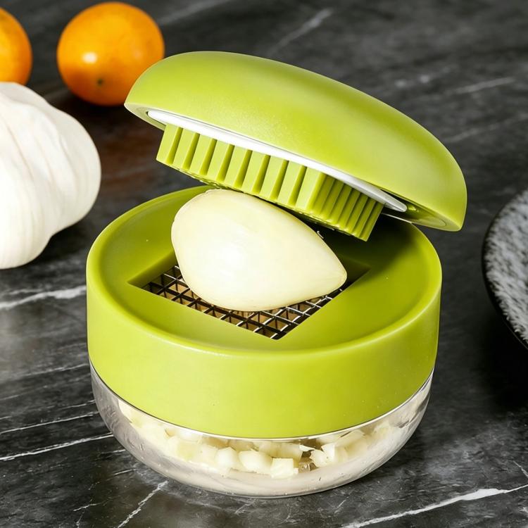 LsCook Manual Garlic Press Multifunctional Kitchen Garlic Crusher