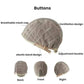 Men Side-Parted Short Hairstyle Heat-Resistant Fiber Wig