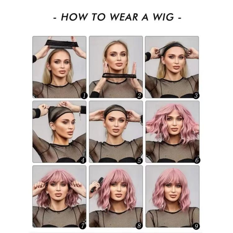 Men Side-Parted Short Hairstyle Heat-Resistant Fiber Wig