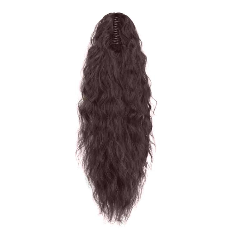 Long Bouncy Wavy Ponytail Wig With Hair Clips