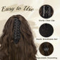 Long Bouncy Wavy Ponytail Wig With Hair Clips