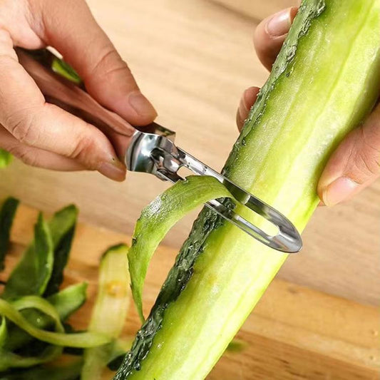 LsCook Stainless Steel Fruit Peeler Vegetable Slicer