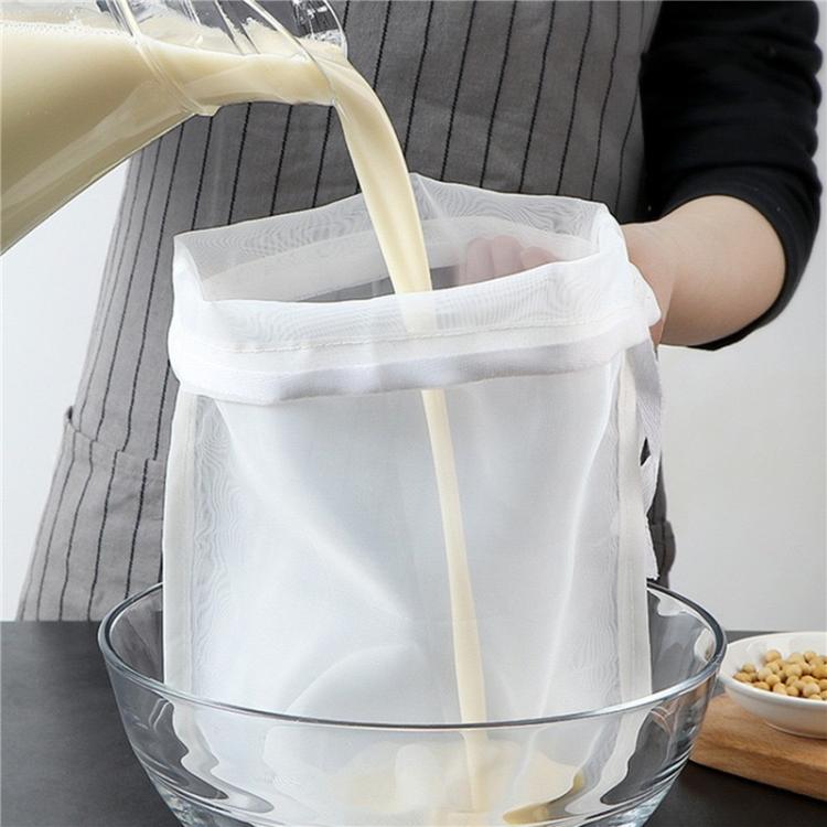 Kitchen Soy Milk Filter Bag Ultra-Fine Juice Filter, LsCook 30x45cm 100 Mesh