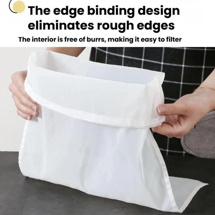 Kitchen Soy Milk Filter Bag Ultra-Fine Juice Filter, LsCook 30x45cm 100 Mesh