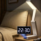 Xiajule Touch Control Rechargeable Folding Desk Lamp, Eye Protection Portable Lamp For Student Dormitory, No Clock, With Clock