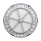 Humidifier purifier filter with white mesh and gray segmented frame