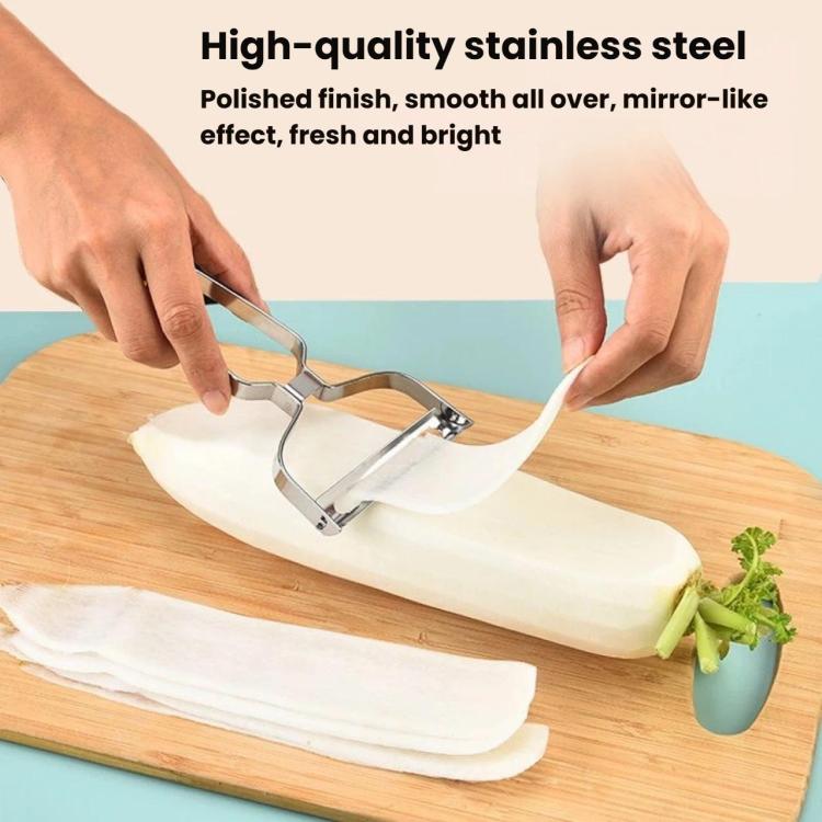 LsCook Stainless Steel Pumpkin Peeler Multi-Functional Vegetable Peeler