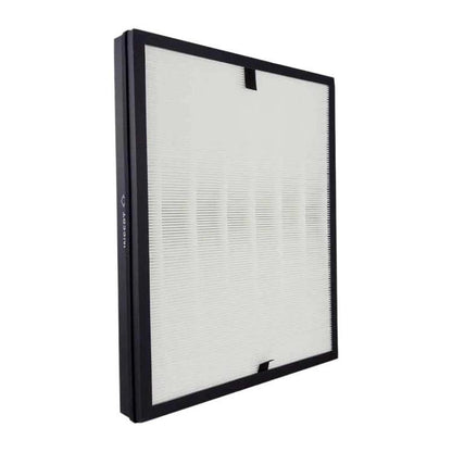 Blueair air purifier filter, dark frame with white pleated media