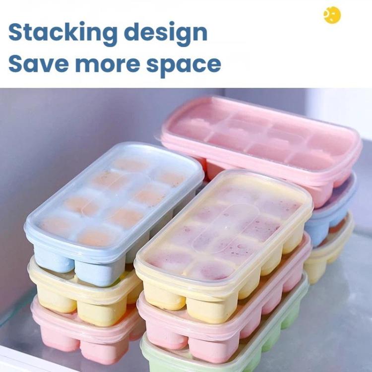 LsCook TPE Ice Tray Jelly Yogurt Ice Cube Mold