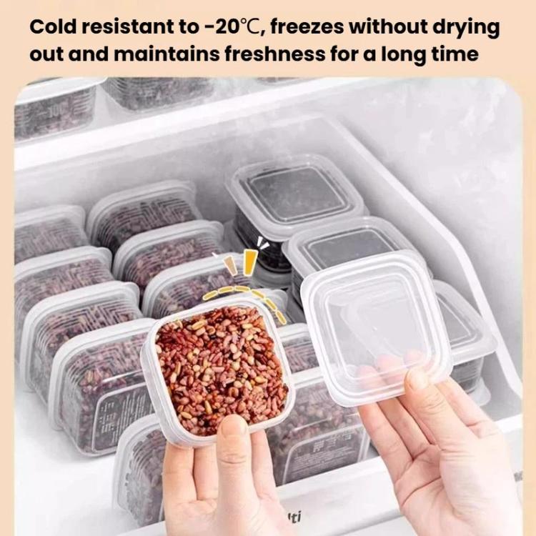 Kitchen Refrigerator Storage Container Food-Grade Freezer Box, LsCook Square PP5