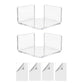 Wall-mounted Corner Shelf Triangular Floating Shelf For Security Cameras