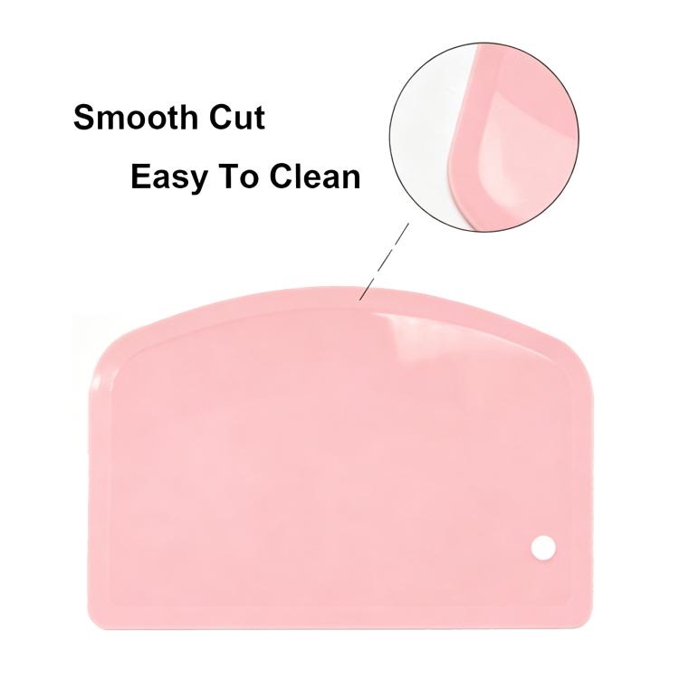 LsCook Plastic Slicer Baking Spatula Thick Dough Scraper