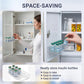 10-Hole Acrylic Insulin Bottle Organizer, 1pc, 2pcs