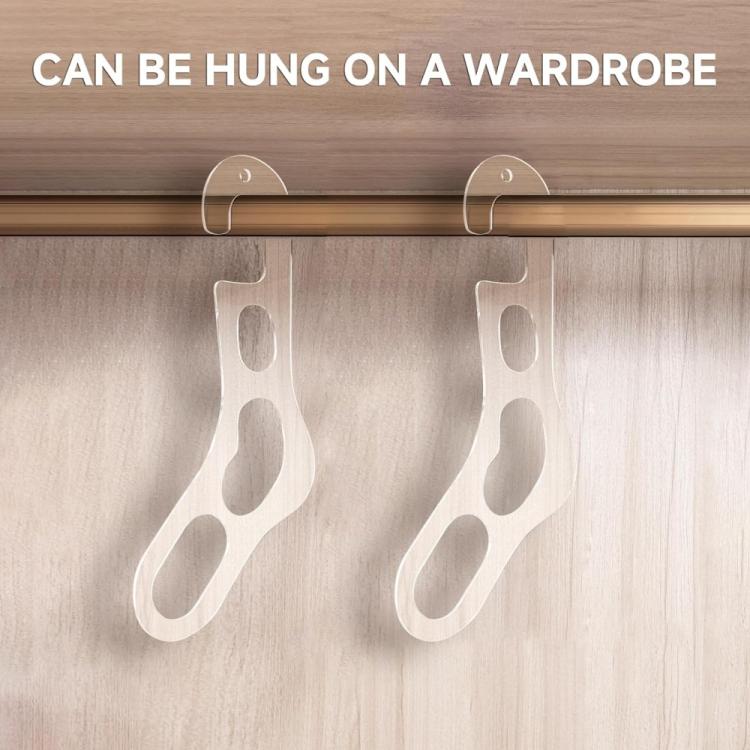 Acrylic Handmade Socks Maker Holder Sock Storage Rack, 1pc, 2pcs