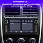 Car navigation head unit with Bluetooth 4.0 settings page on the 7-inch display