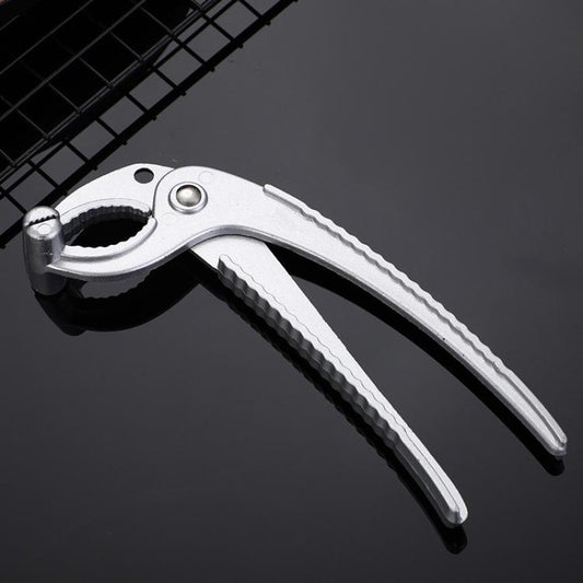 Curved Heat-Resistant Tongs Serving Tray Lifter Clay Pot Tongs, LsCook Aluminum Alloy