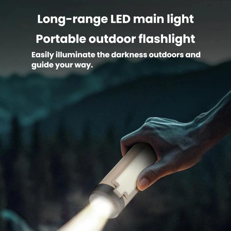 Multifunctional Foldable Camping Light, Outdoor Use LED Tent Light With Hook, 3-leaf, 4-leaf