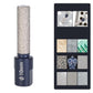 Diamond core drill bit with 10mm diameter, for glass and stone, for angle grinder