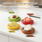 Fruit Storage Container With Silicone Film Seal Mini Fridge Storage Box, LsCook 4-Piece Set