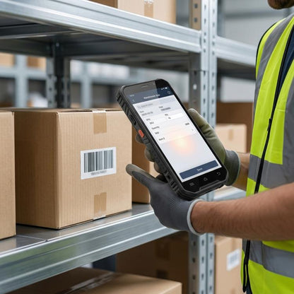 Handheld Terminal PDA Scanning Inbound & Outbound All-In-One Machine, 1D 2D Barcode Data Collector, Z85