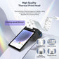 Android handheld POS with thermal printer head for receipt and label printing