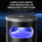 Home Smart Indoor Automatic Mosquito Killer Night Light, Direct Plug-in, Battery Rechargeable, Inhalation Shock