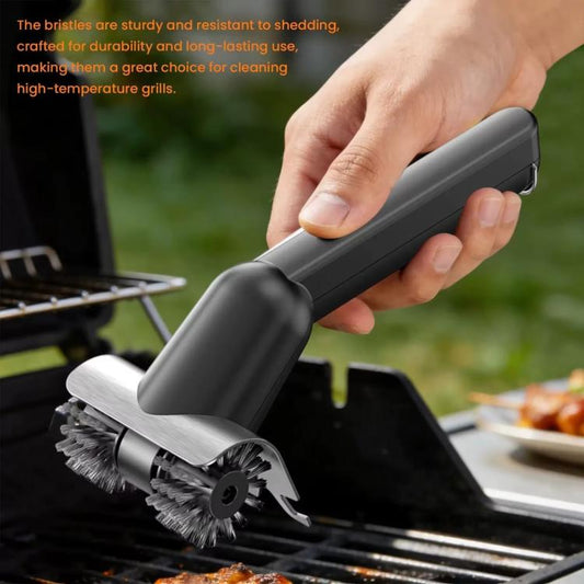Stainless Steel Wire Electric Grill Brush Cleaning Grill Hard-Bristle Brush Tool, Standard, Water Spray