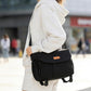 Cwatcun D294 Large Capacity Casual Shoulder Bag DSLR Camera Bag, Orange Medium, Black Medium