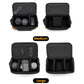 Cwatcun D294 Large Capacity Casual Shoulder Bag DSLR Camera Bag, Orange Medium, Black Medium