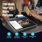 Z100 portable dual-screen POS cash register with built-in thermal printer