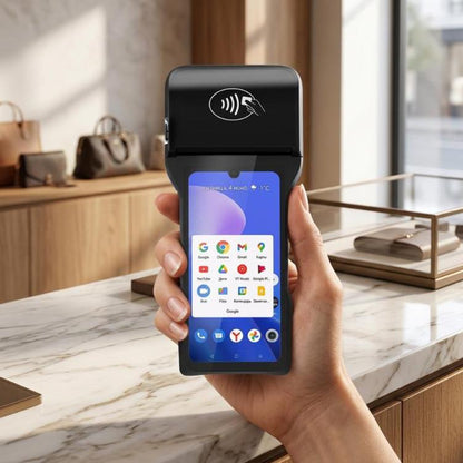 Mobile Handheld POS Machine, Smart Android Payment Terminal For Restaurant & Parking Lot, Z93